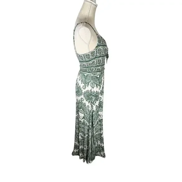 Moulinette Soeurs Anthropologie Brisbane Maxi Dress Women's Medium Paisley Print - Picture 6 of 11